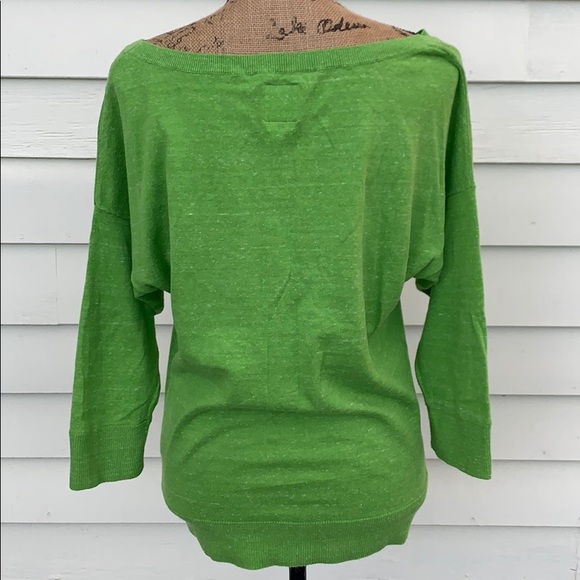 American Eagle green sweater large - Picture 4 of 5
